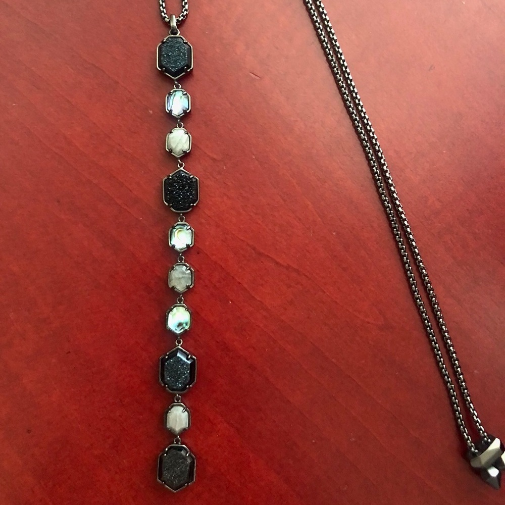 Gun Metal Darrell Necklace